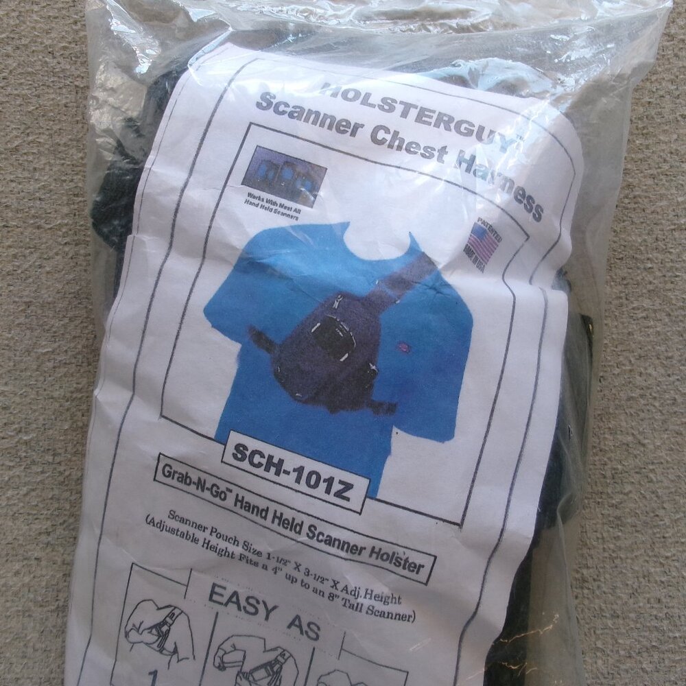 Holsterguy Scanner Phone Chest Harness Holster for Work Scanners - Brand New - Picture 3 of 6